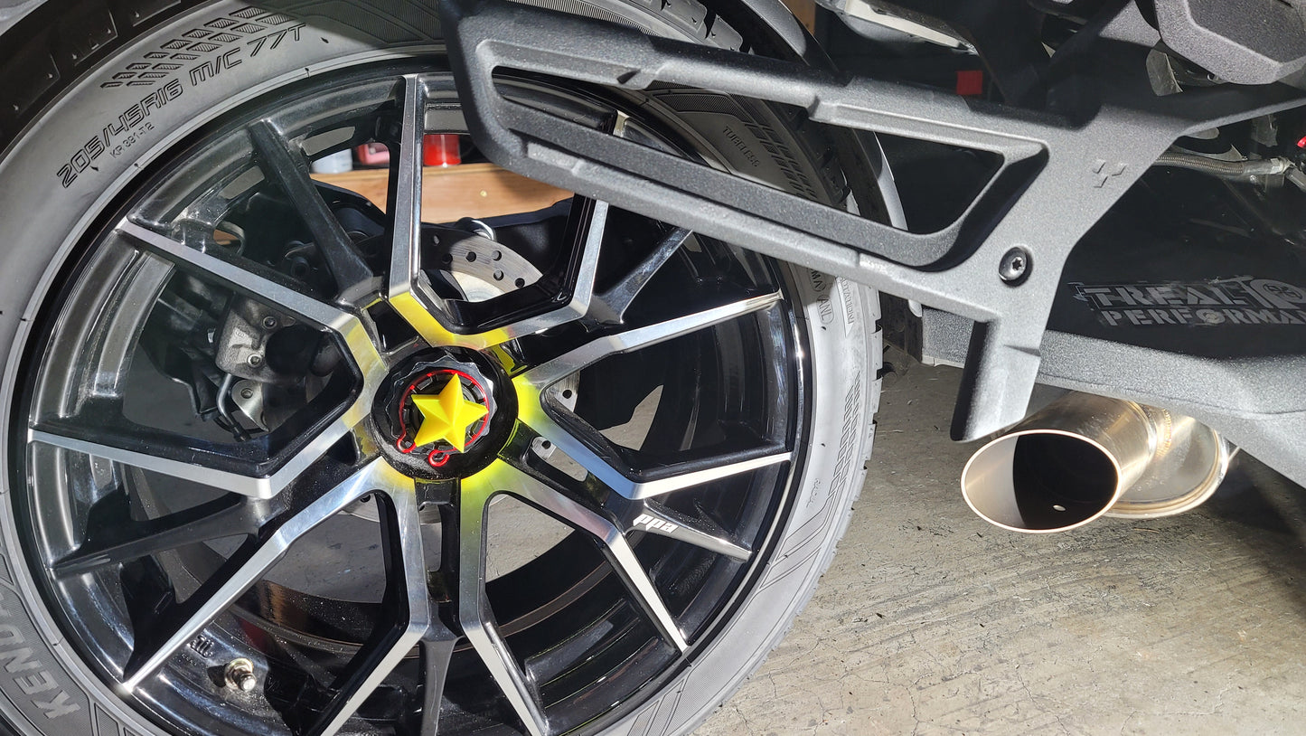 CAN-AM RYKER WHEEL CENTER CAPS