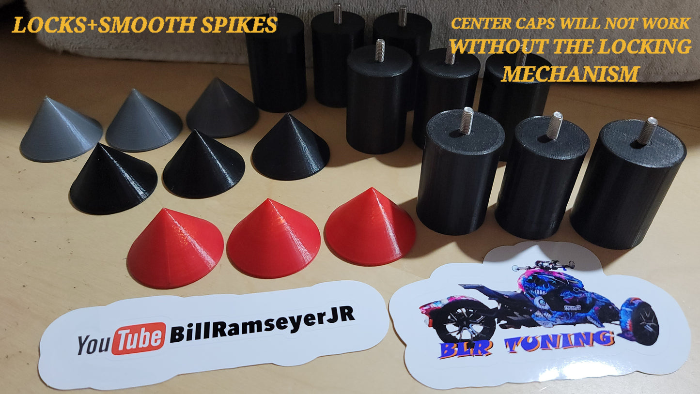 CAN-AM RYKER WHEEL CENTER CAPS