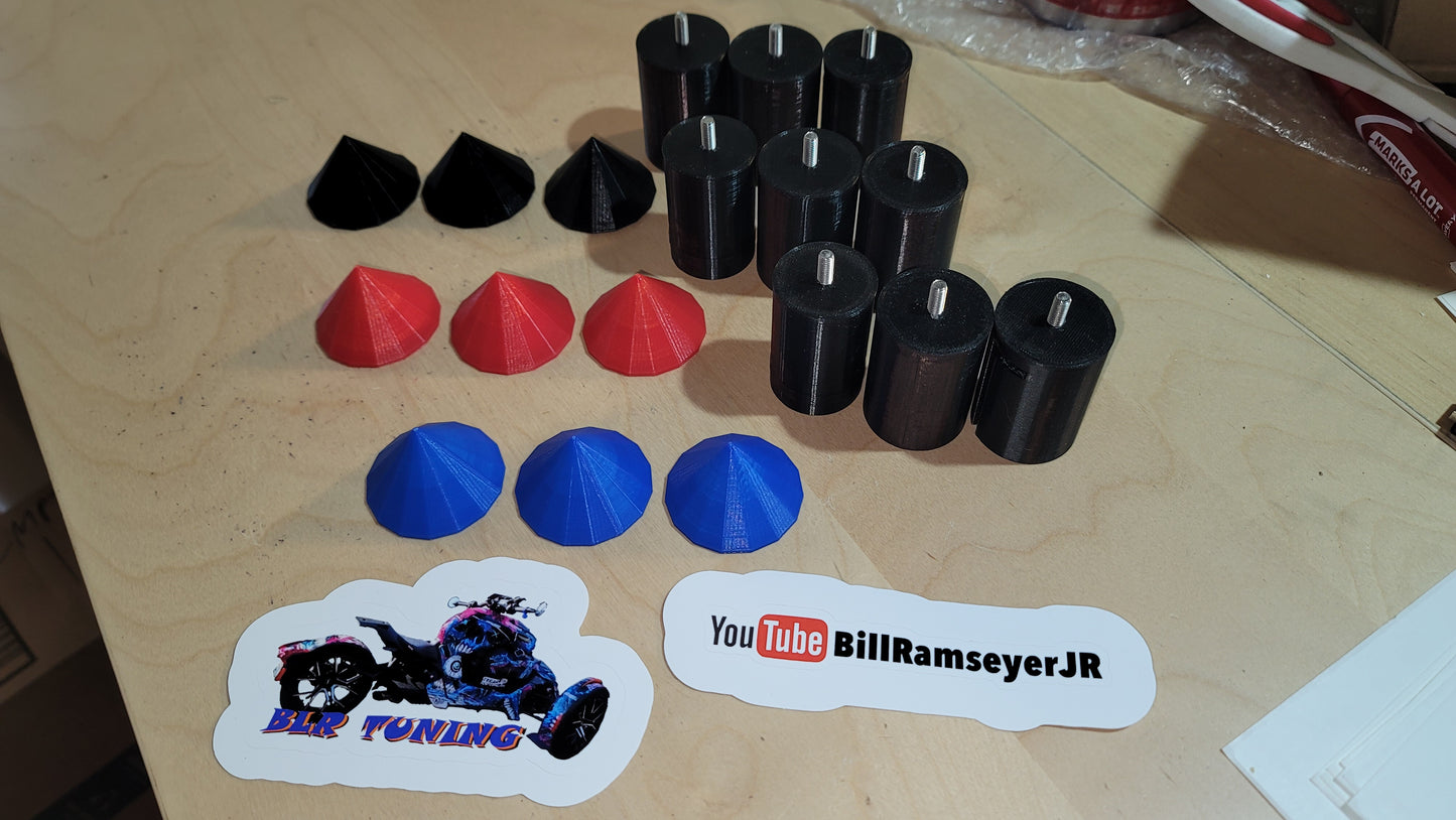CAN-AM RYKER WHEEL CENTER CAPS