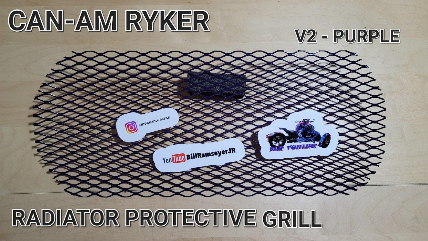 Can-Am Ryker Radiator Protective Grill