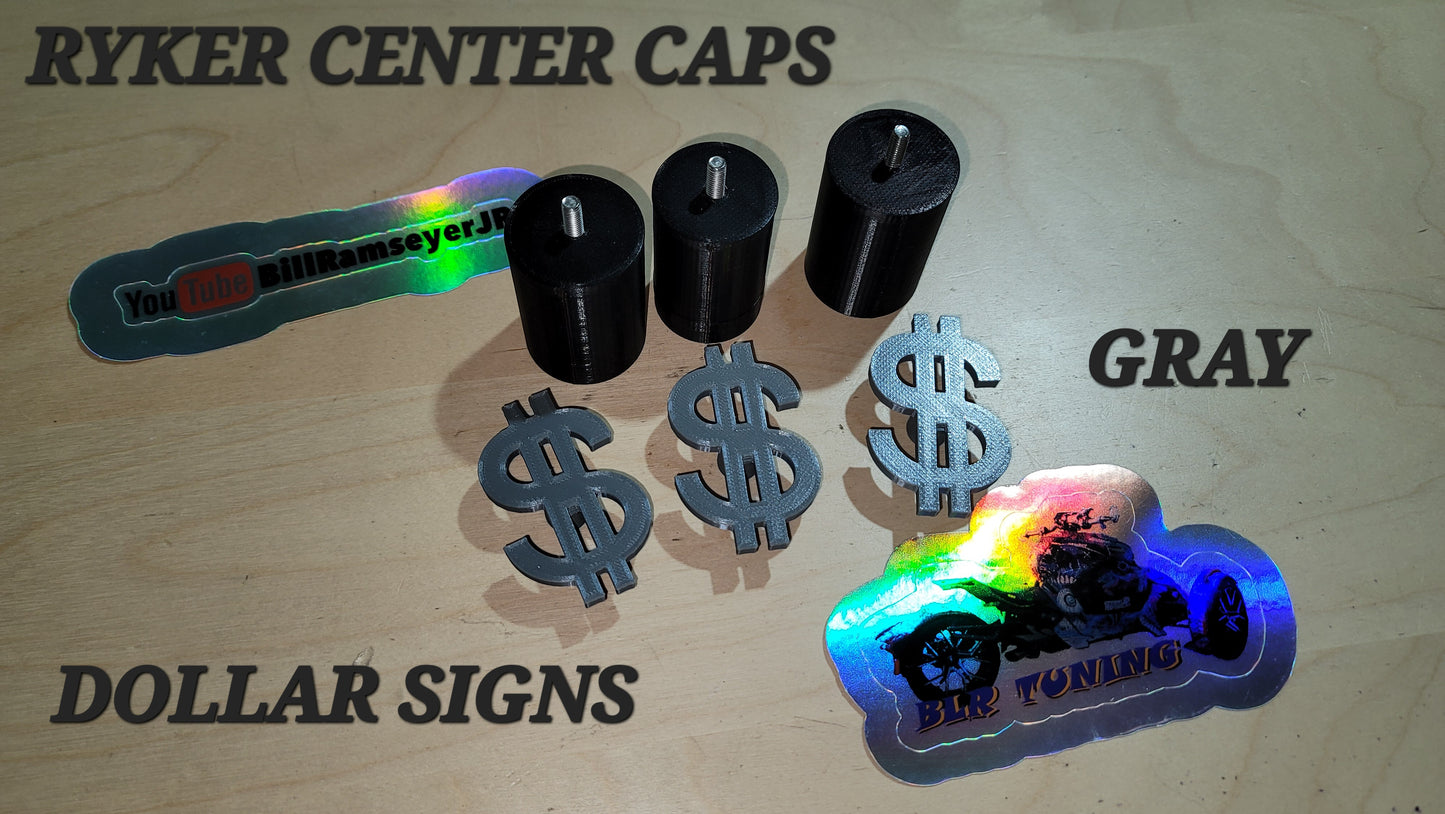 CAN-AM RYKER WHEEL CENTER CAPS