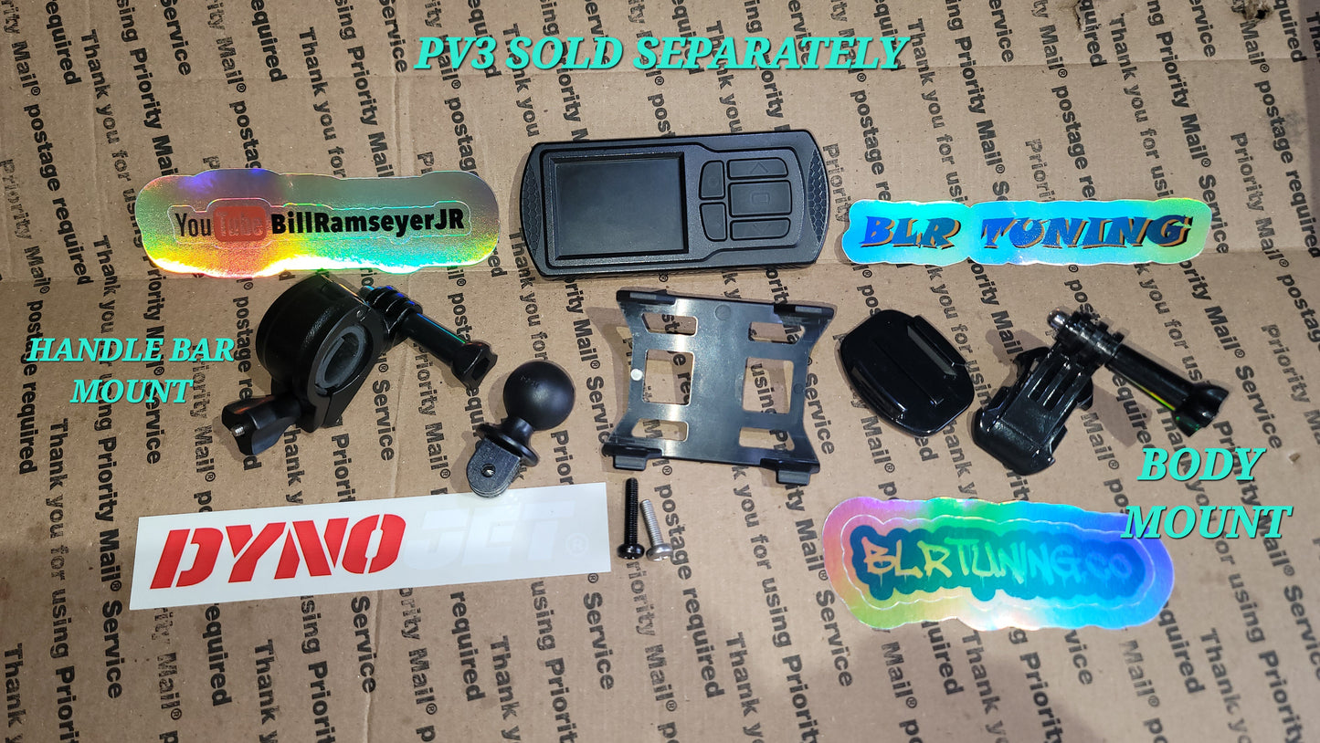 DYNOJET PV3 CLAW MOUNT WITH BIKE MOUNTING OPTIONS