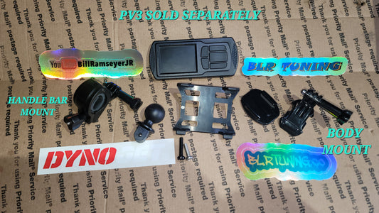 DYNOJET PV3 CLAW MOUNT WITH BIKE MOUNTING OPTIONS