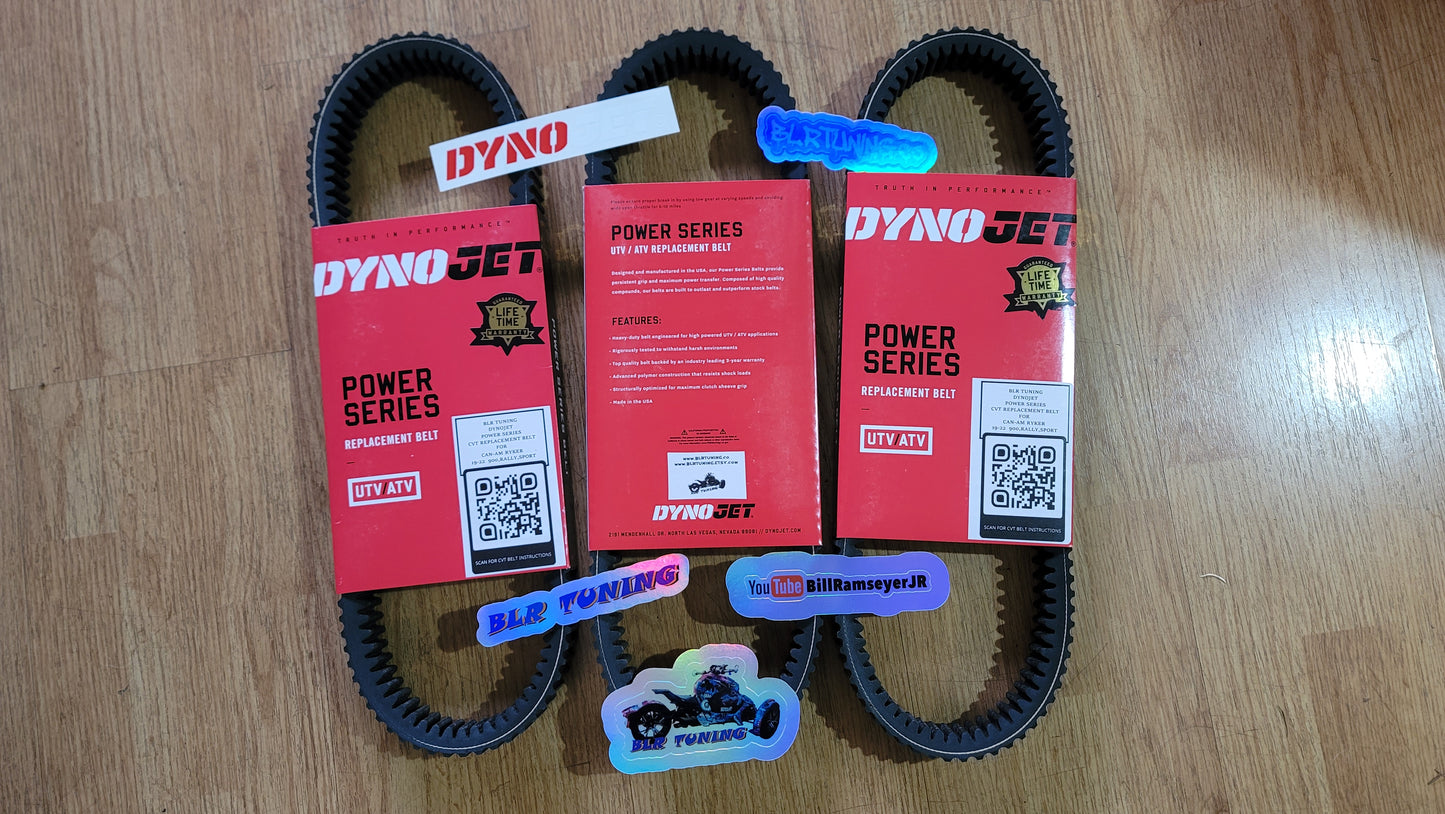 CAN-AM RYKER 19 - 25 600, 900, RALLY, SPORT CVT REPLACEMENT BELT DYNOJET POWER SERIES