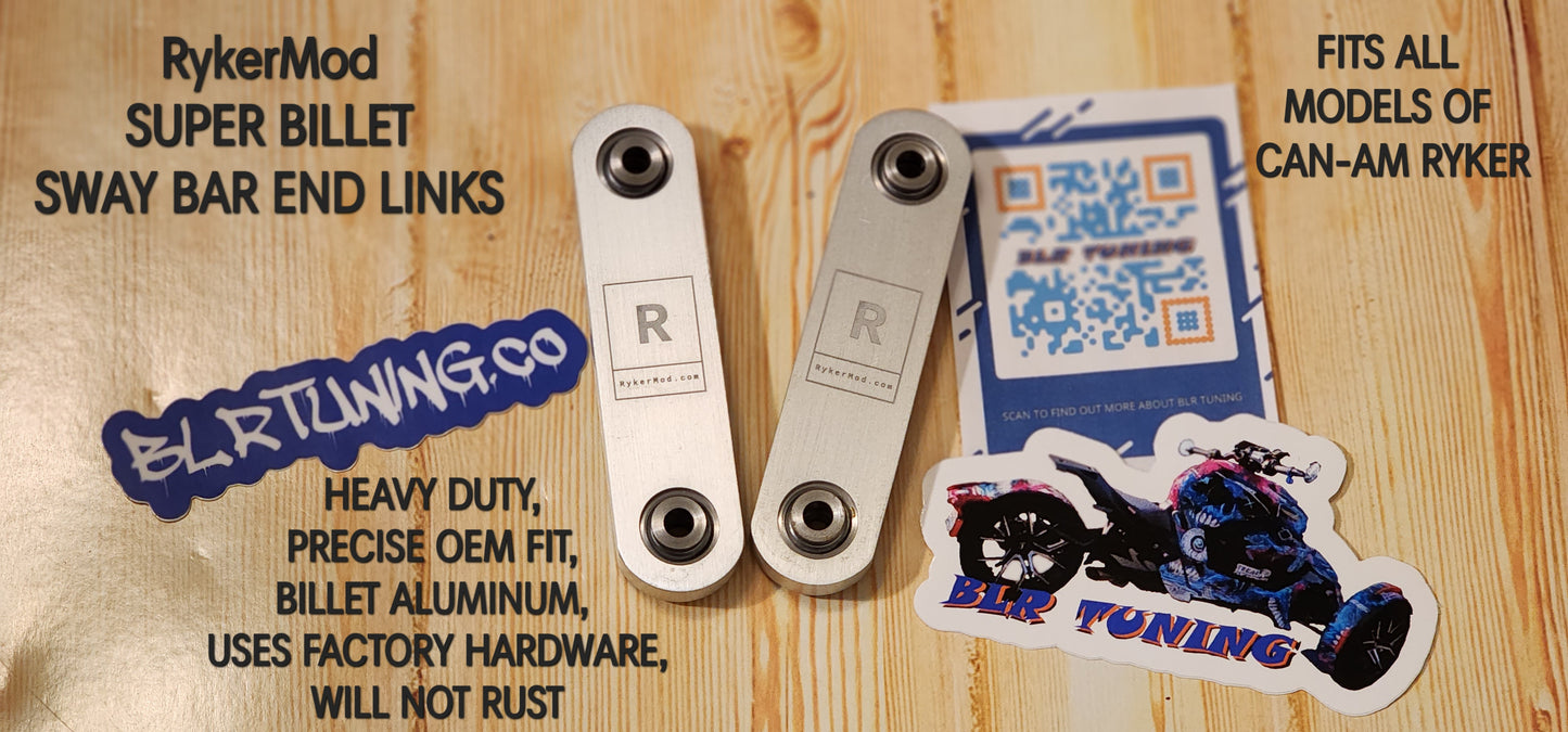 RykerMod Super Billet SWAY BAR End Links For CAN-AM RYKER