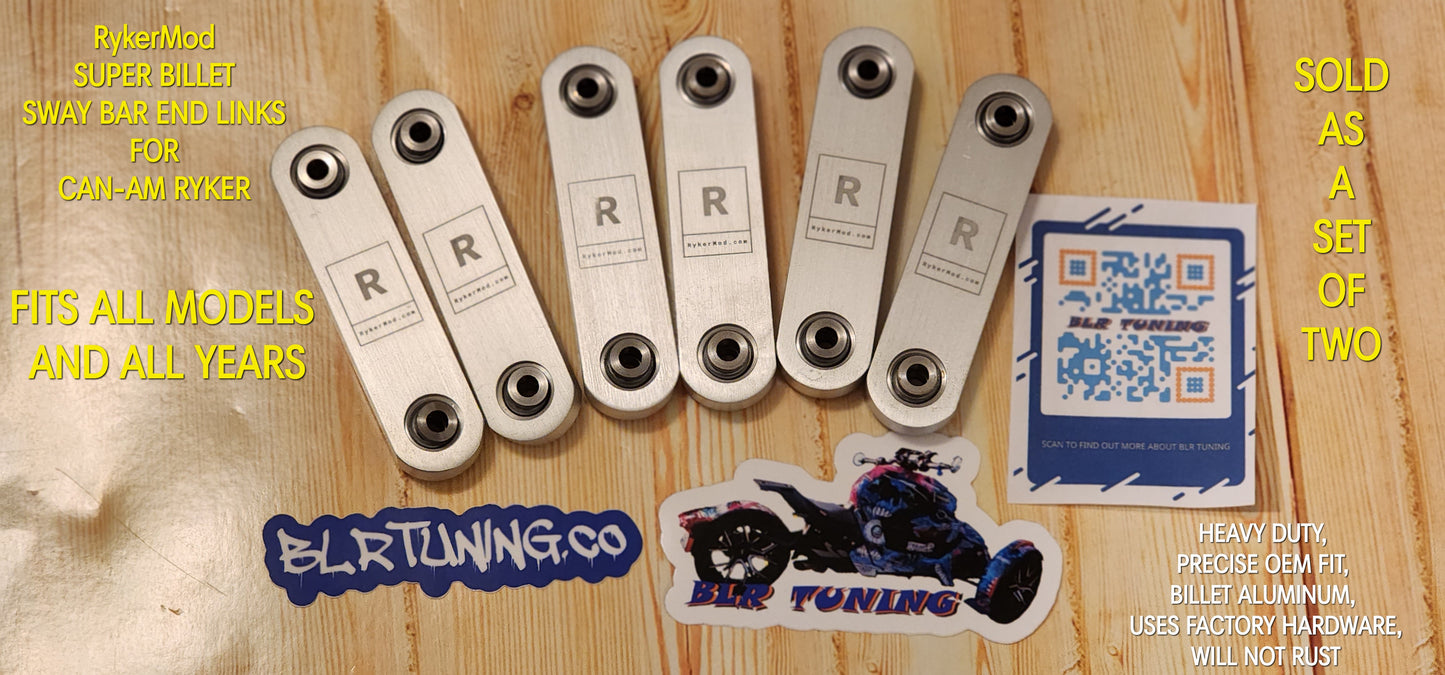 RykerMod Super Billet SWAY BAR End Links For CAN-AM RYKER
