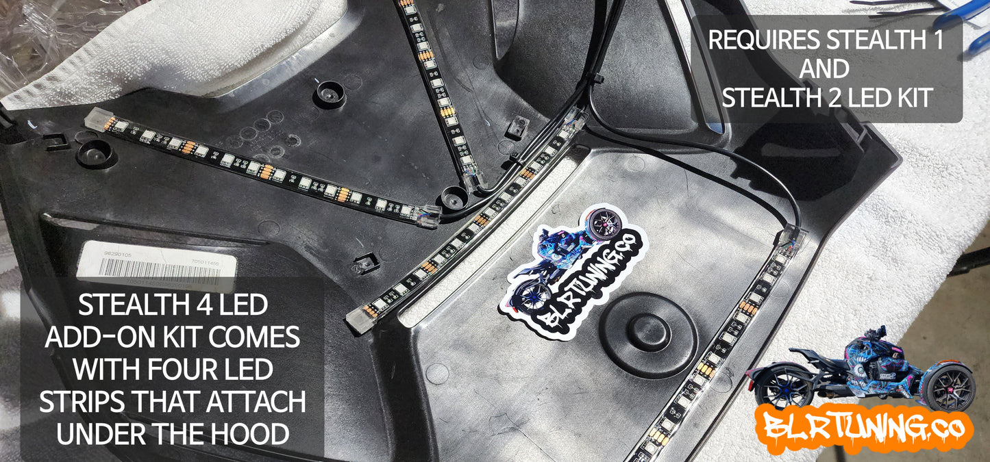 STEALTH 4 LED ADD-ON KIT FOR CAN-AM RYKER