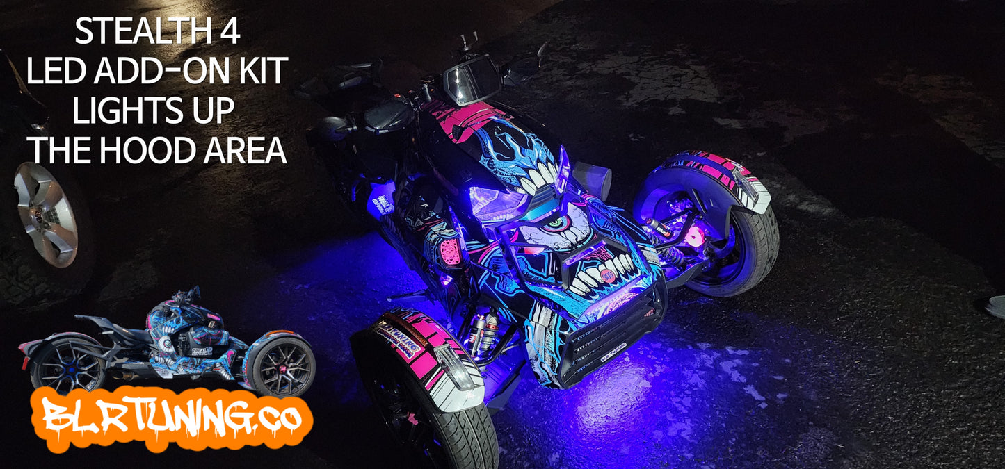 STEALTH 4 LED ADD-ON KIT FOR CAN-AM RYKER