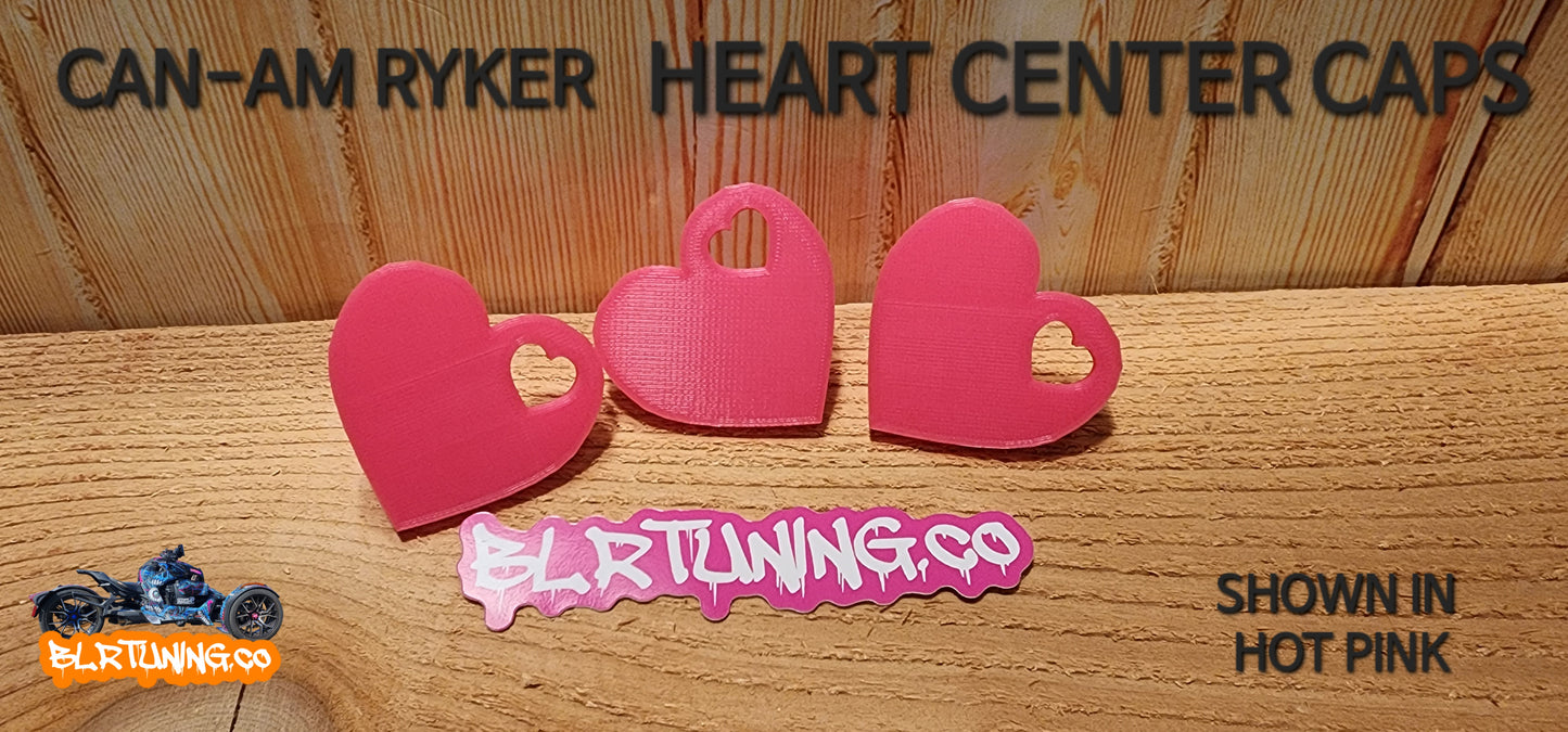 CAN-AM RYKER HEART CENTER CAPS