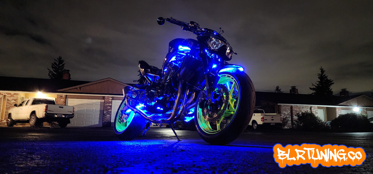 KIT LED STEALTH PARA BICICLETA NAKED Y SPORT