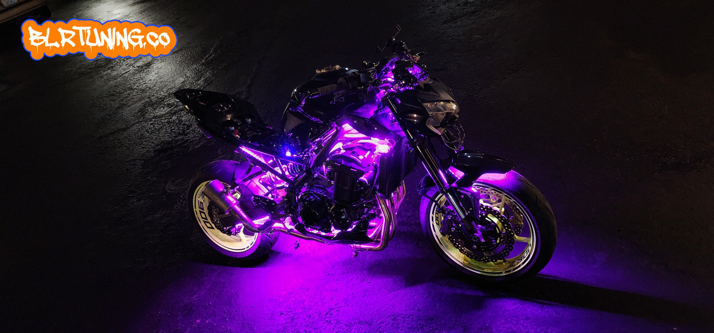 KIT LED STEALTH PARA BICICLETA NAKED Y SPORT