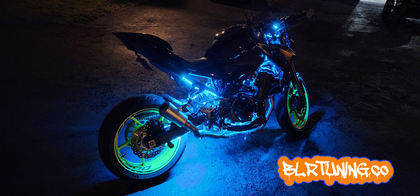 KIT LED STEALTH PARA BICICLETA NAKED Y SPORT