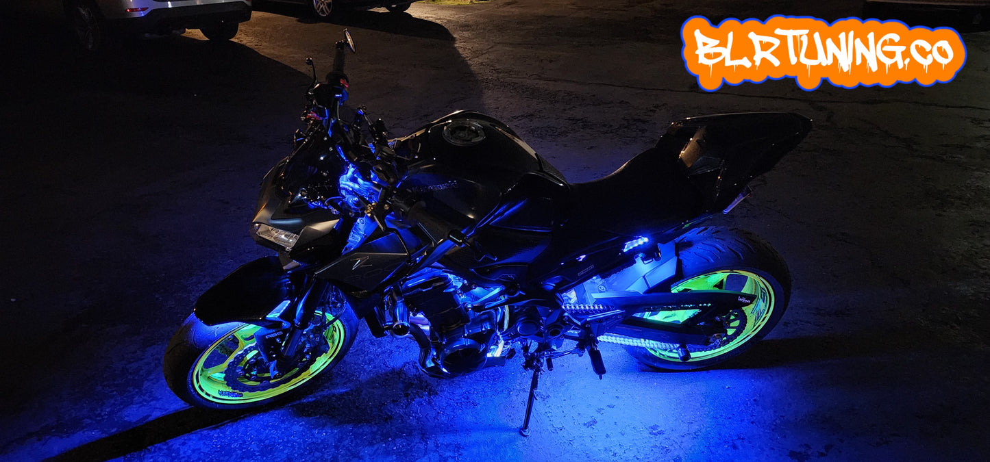 KIT LED STEALTH PARA BICICLETA NAKED Y SPORT