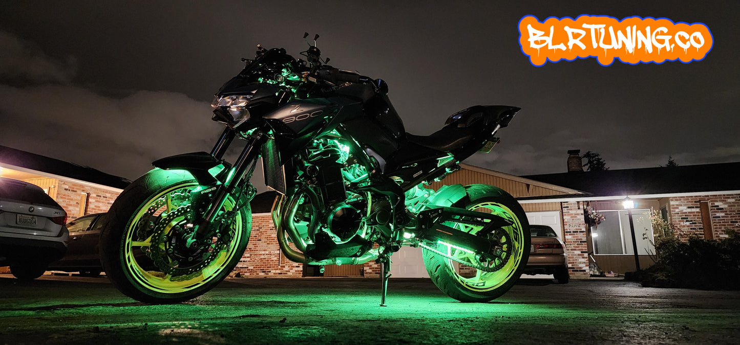 KIT LED STEALTH PARA BICICLETA NAKED Y SPORT