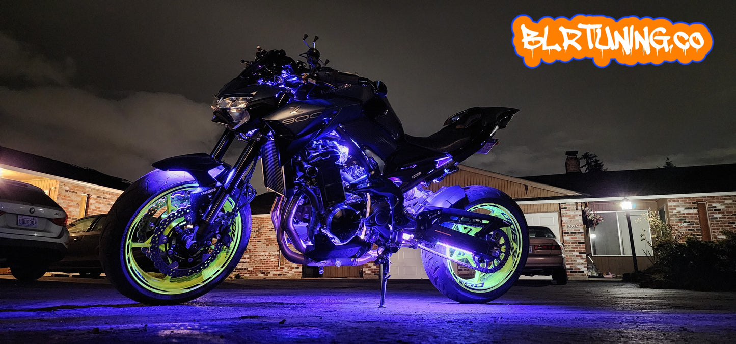 KIT LED STEALTH PARA BICICLETA NAKED Y SPORT