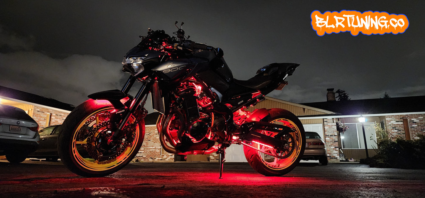 KIT LED STEALTH PARA BICICLETA NAKED Y SPORT