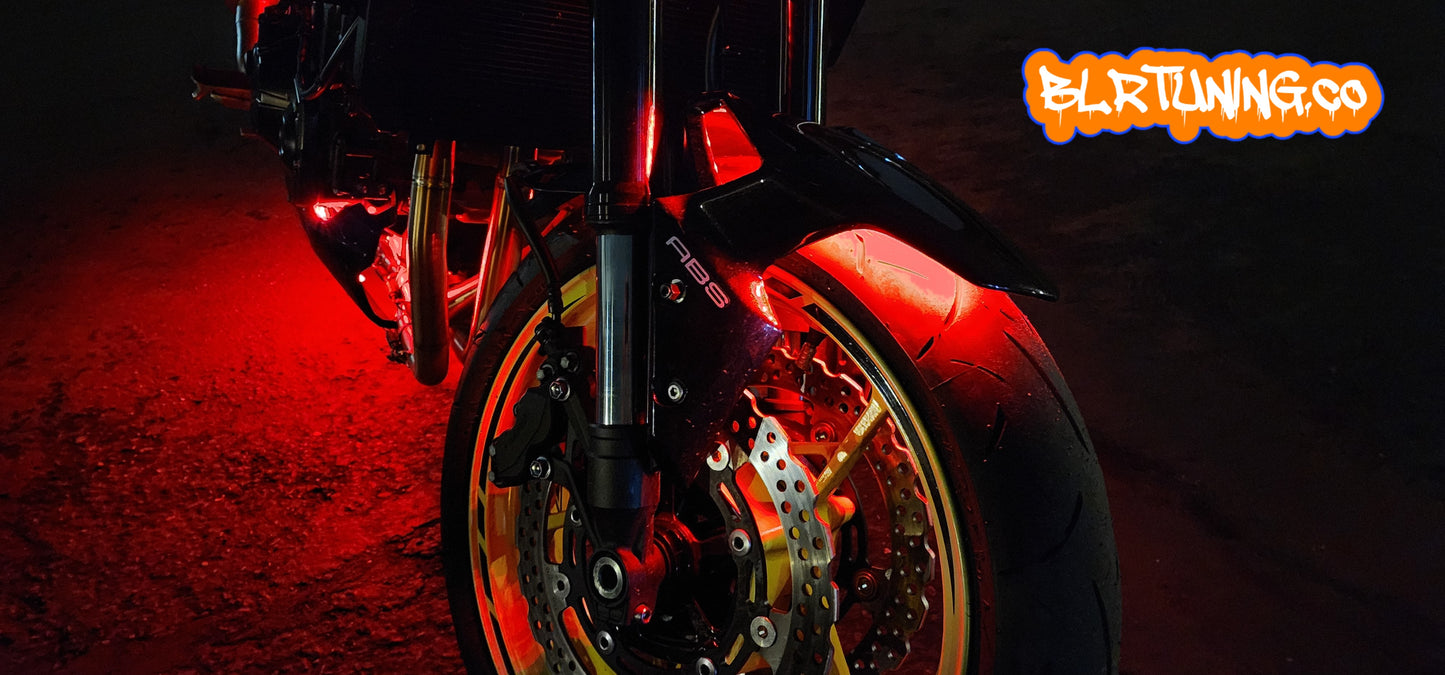 KIT LED STEALTH PARA BICICLETA NAKED Y SPORT