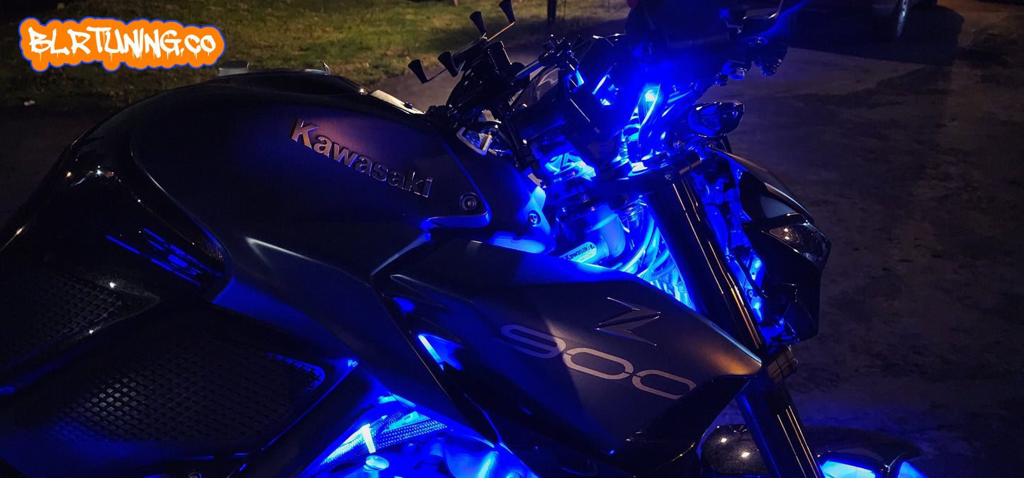 KIT LED STEALTH PARA BICICLETA NAKED Y SPORT