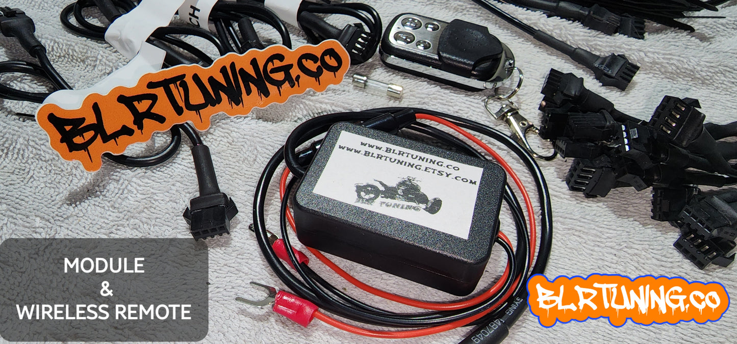 KIT LED STEALTH PARA BICICLETA NAKED Y SPORT