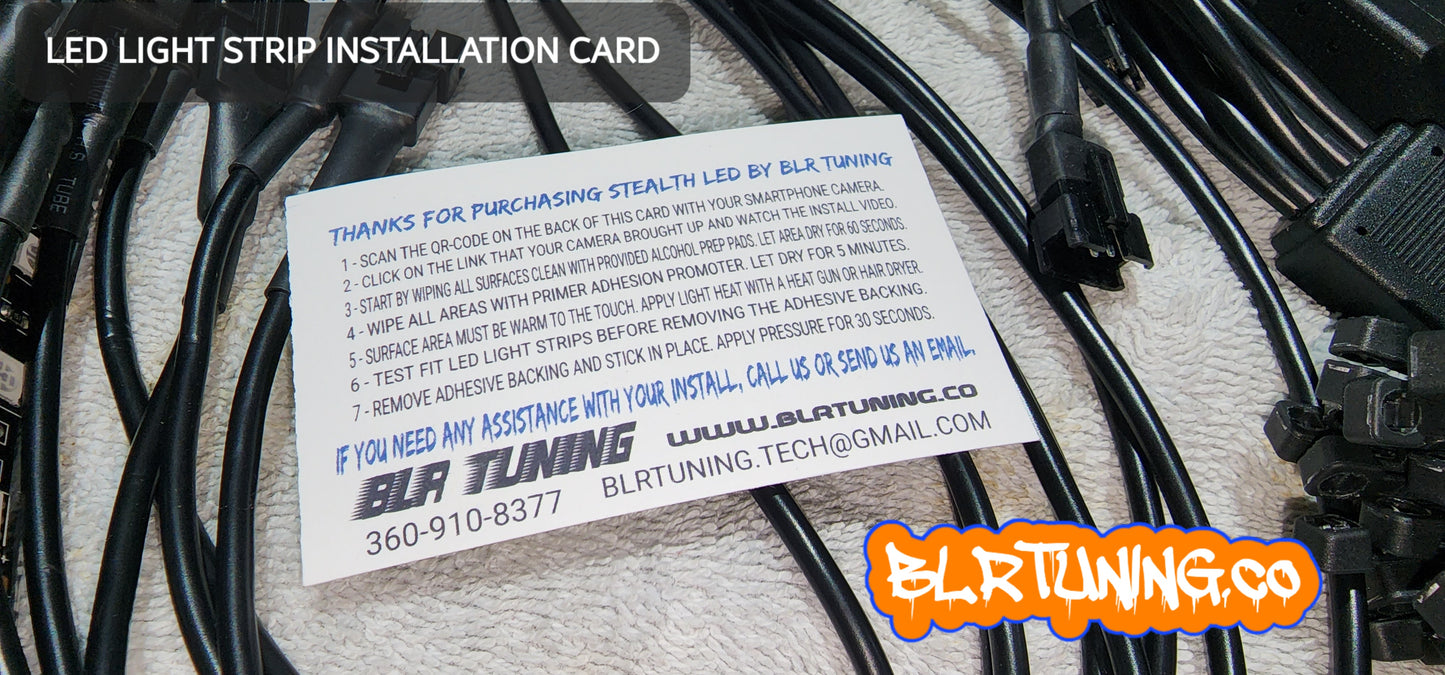 KIT LED STEALTH PARA BICICLETA NAKED Y SPORT