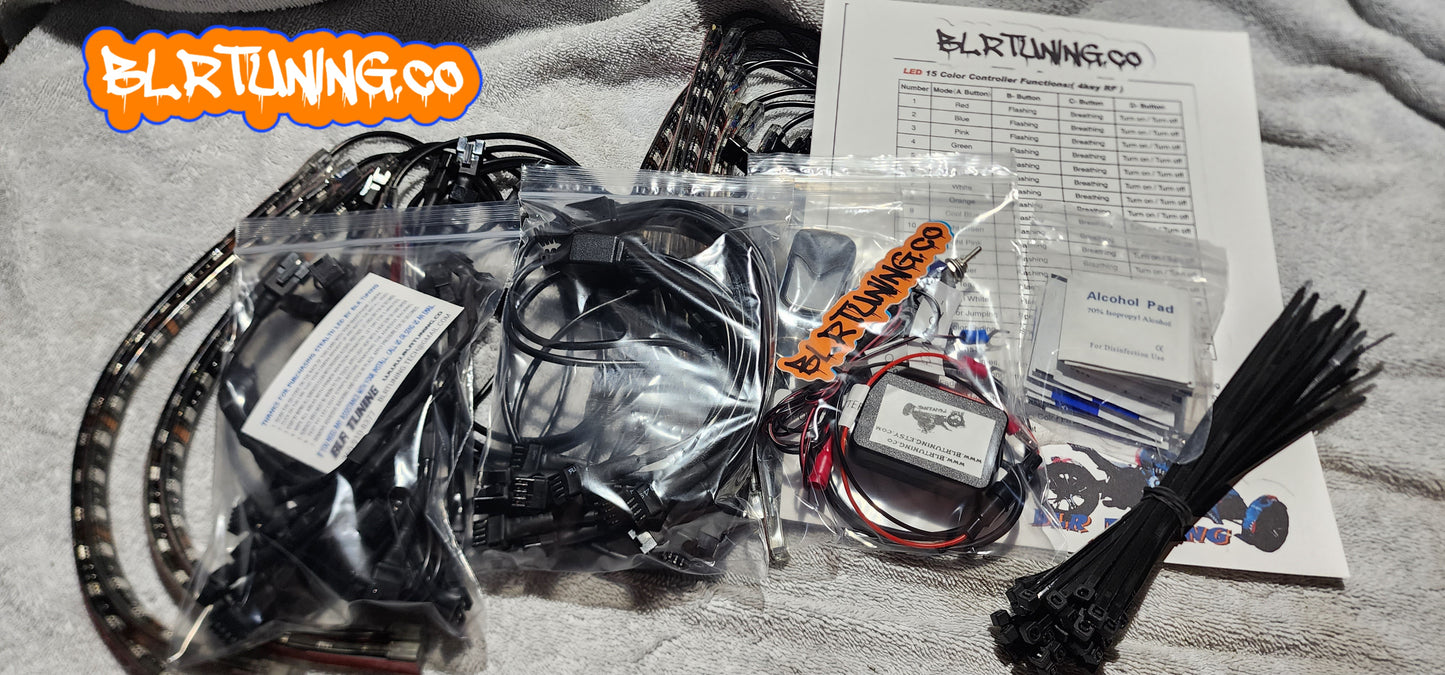 KIT LED STEALTH PARA BICICLETA NAKED Y SPORT