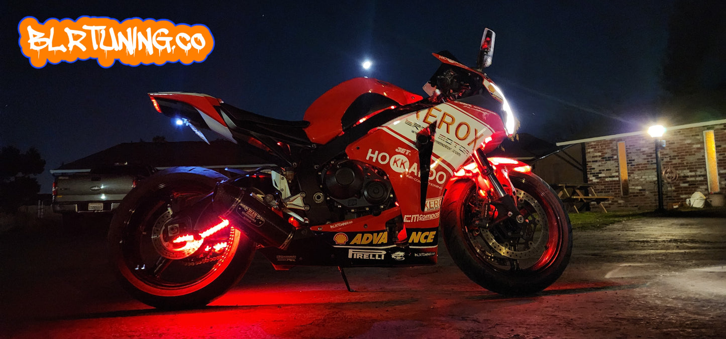 KIT LED STEALTH PARA BICICLETA NAKED Y SPORT