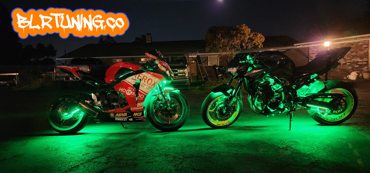 KIT LED STEALTH PARA BICICLETA NAKED Y SPORT
