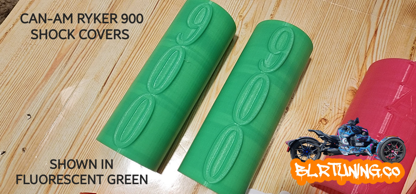 CAN-AM RYKER SHOCK COVERS NEW TEXT CHOICES RALLY SPORT 600 900