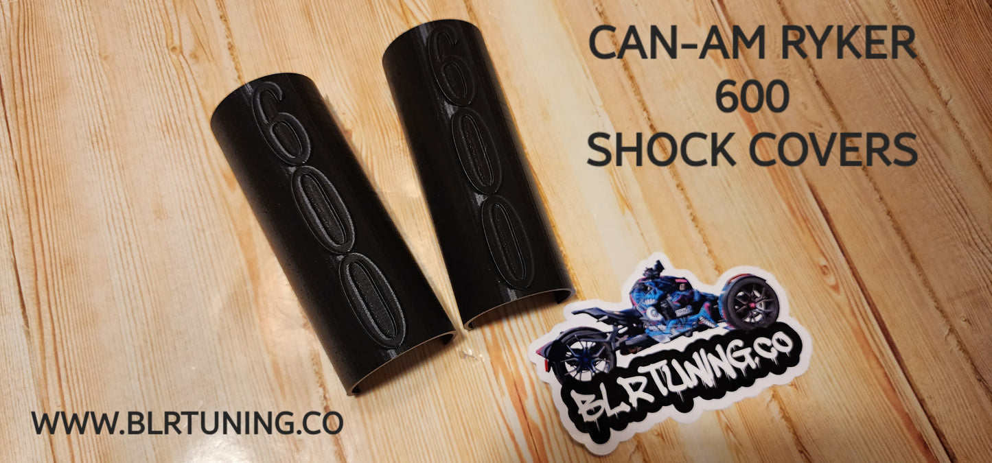 CAN-AM RYKER SHOCK COVERS NEW TEXT CHOICES RALLY SPORT 600 900