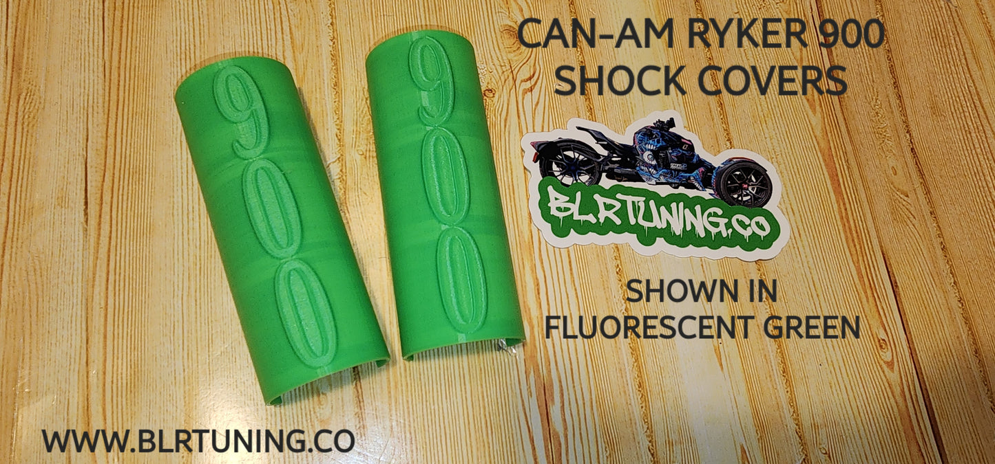 CAN-AM RYKER SHOCK COVERS NEW TEXT CHOICES RALLY SPORT 600 900