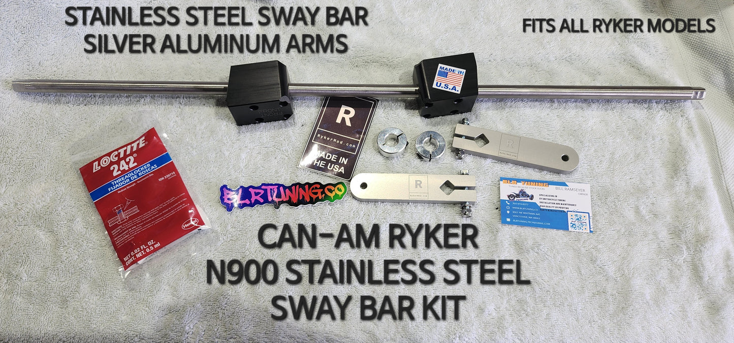CAN-AM RYKER N900 SWAY BAR KIT BY RykerMod SUPER HEAVY DUTY FITS ALL MODELS