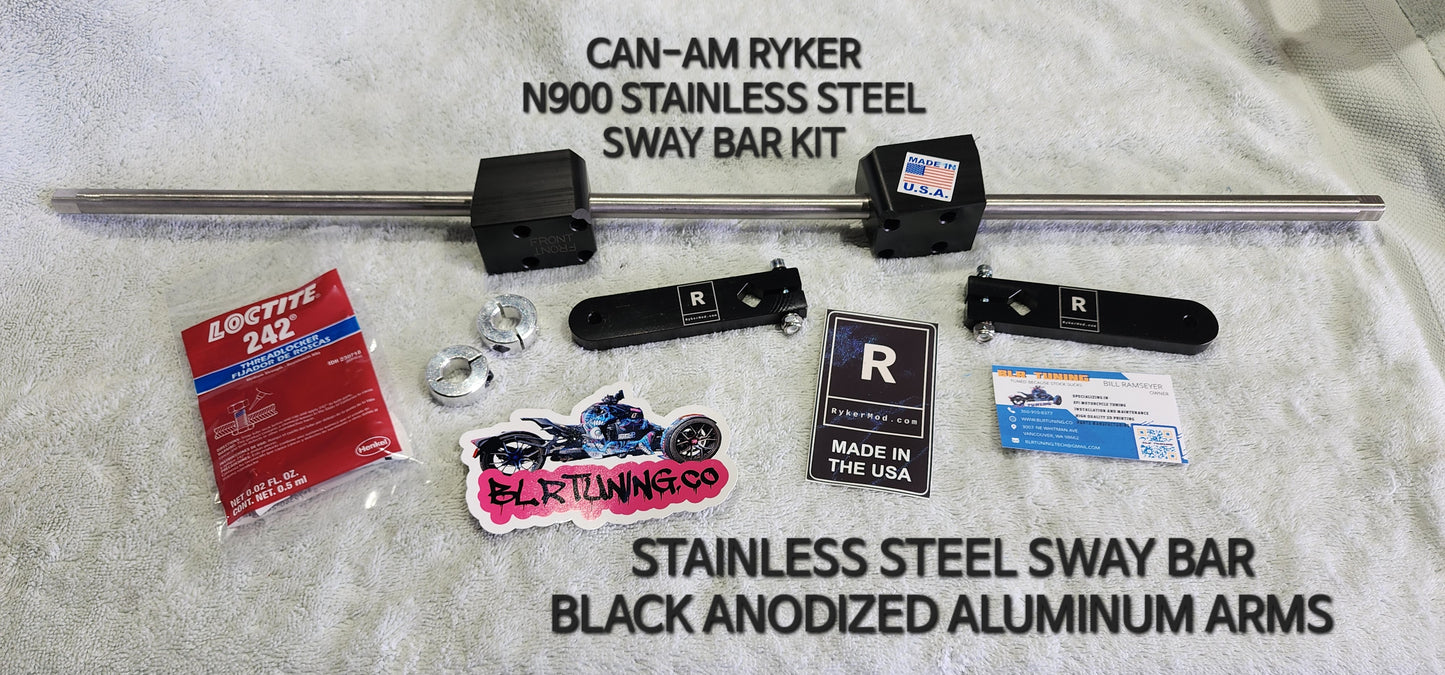 CAN-AM RYKER N900 SWAY BAR KIT BY RykerMod SUPER HEAVY DUTY FITS ALL MODELS