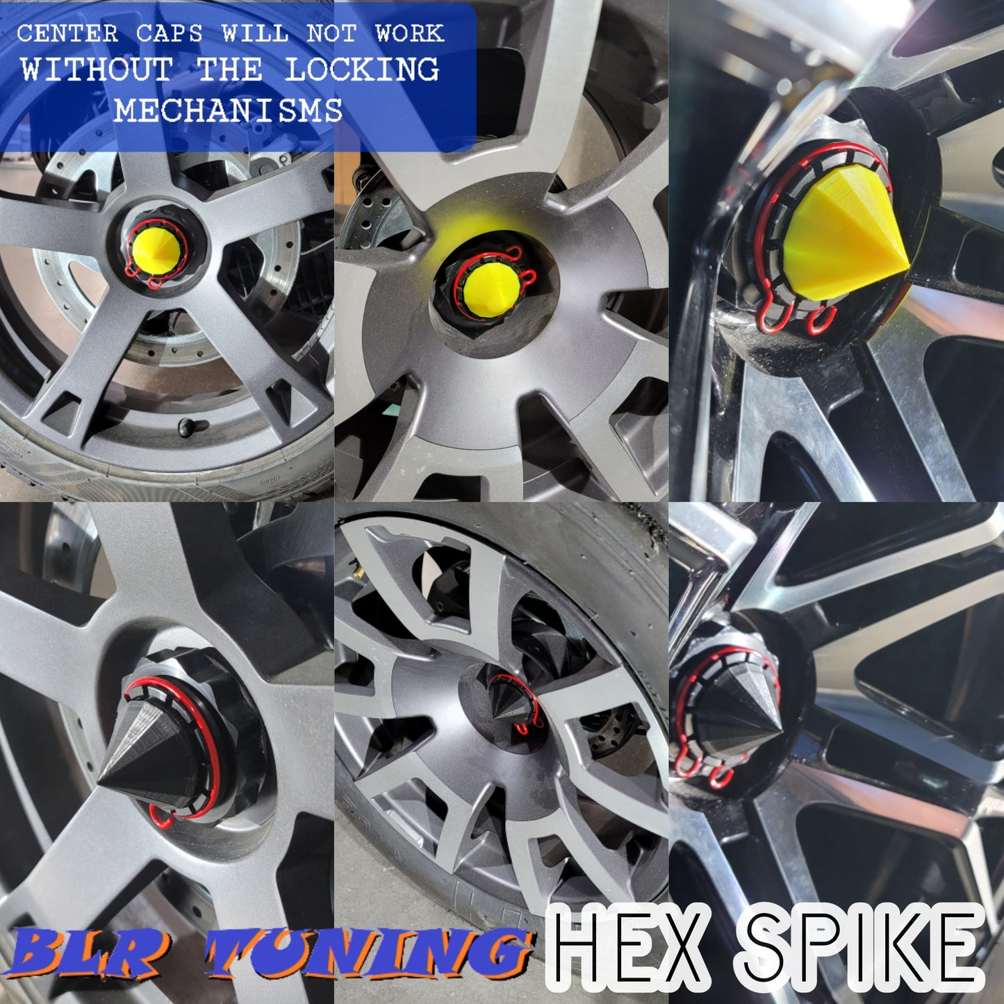 CAN-AM RYKER WHEEL CENTER CAPS