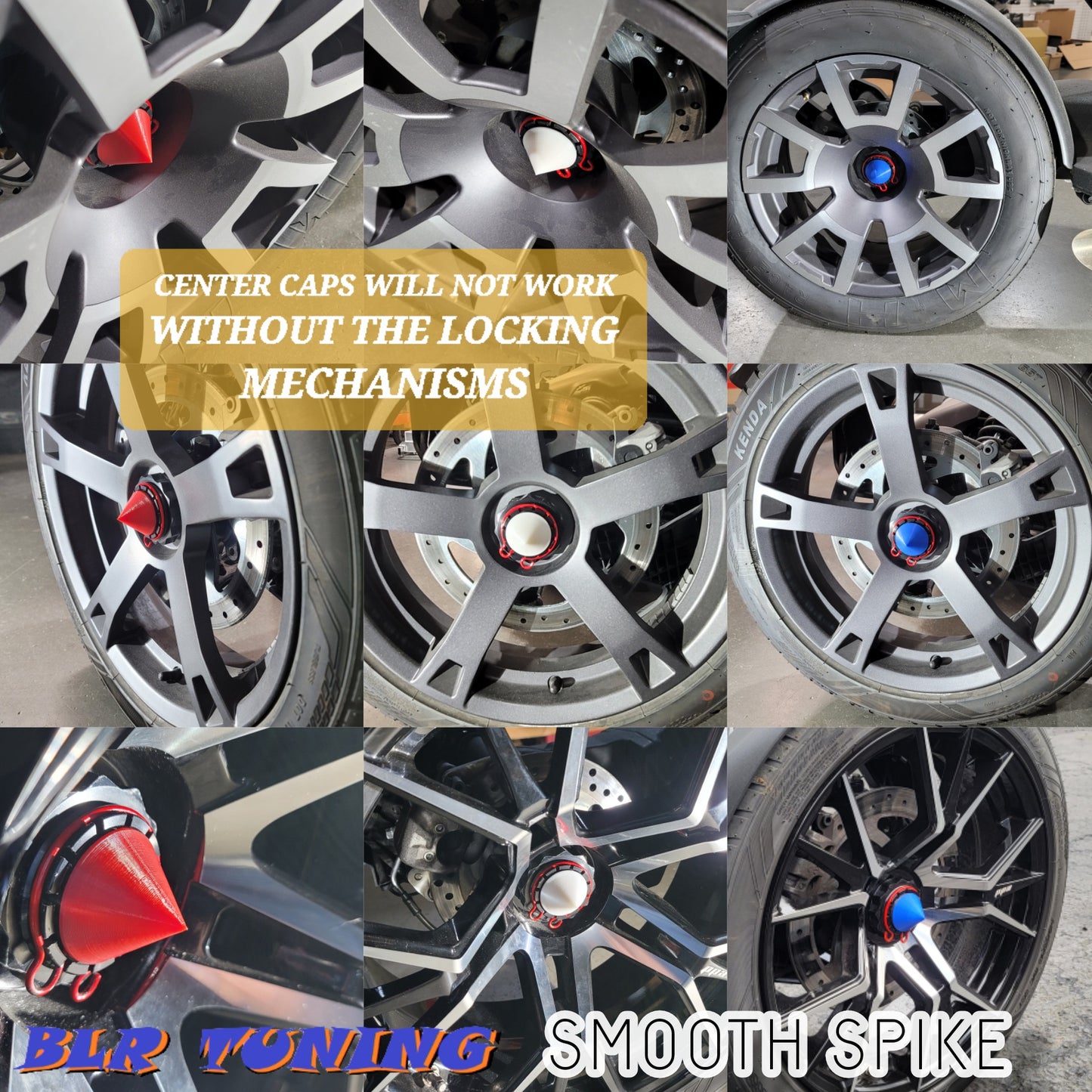 CAN-AM RYKER WHEEL CENTER CAPS