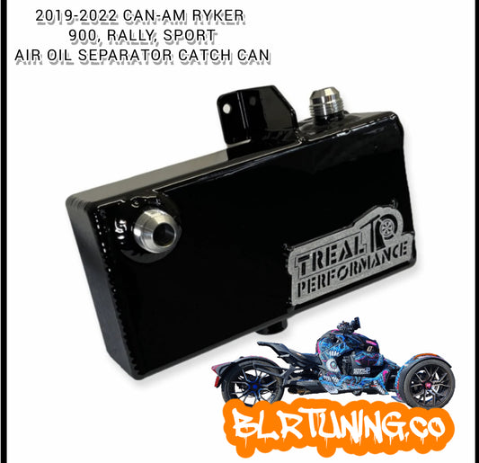 TREAL PERFORMANCE 2019-2024 CAN-AM RYKER 900, RALLY, SPORT AIR OIL SEPARATOR CATCH CAN
