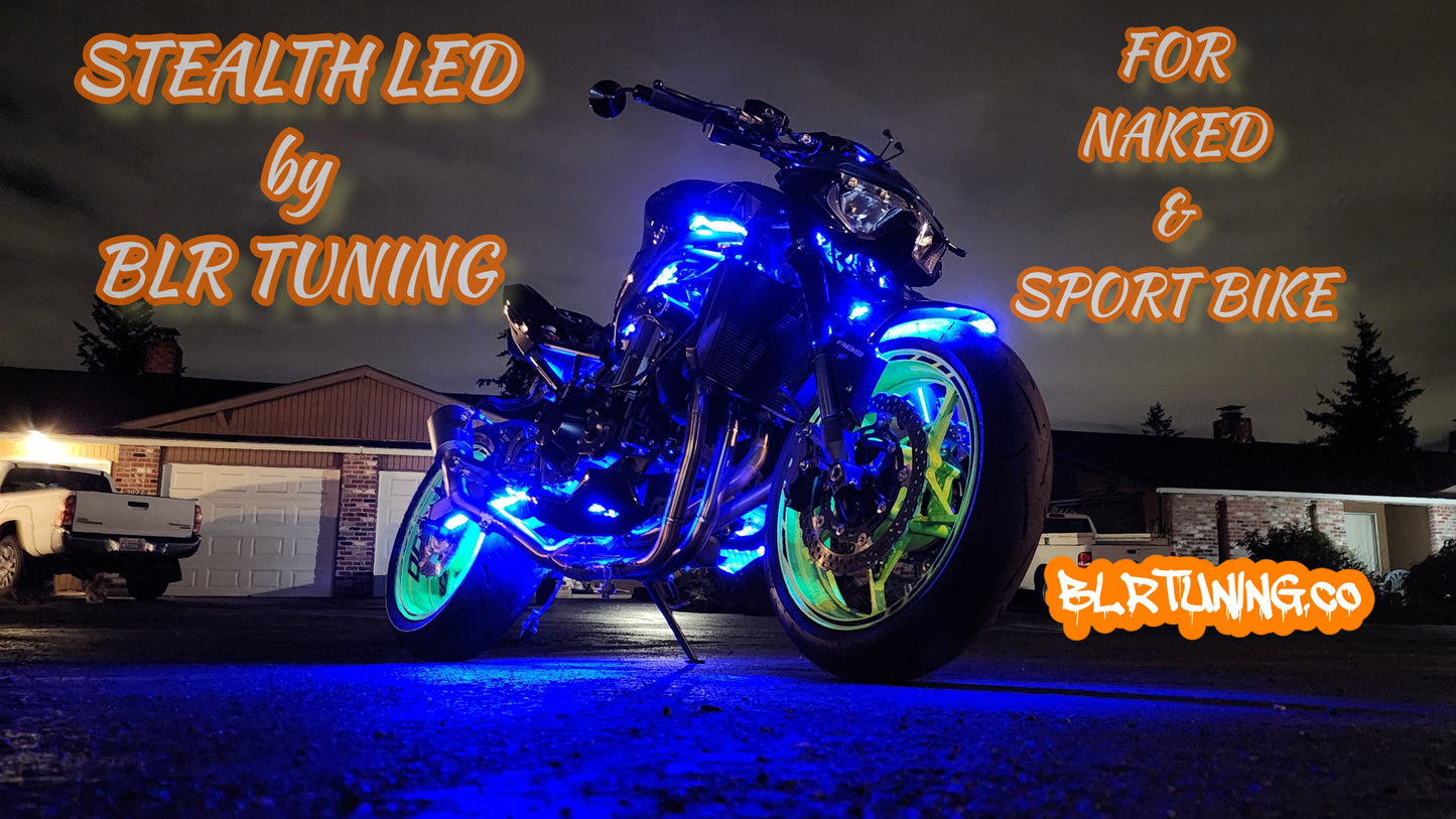 KIT LED STEALTH PARA BICICLETA NAKED Y SPORT