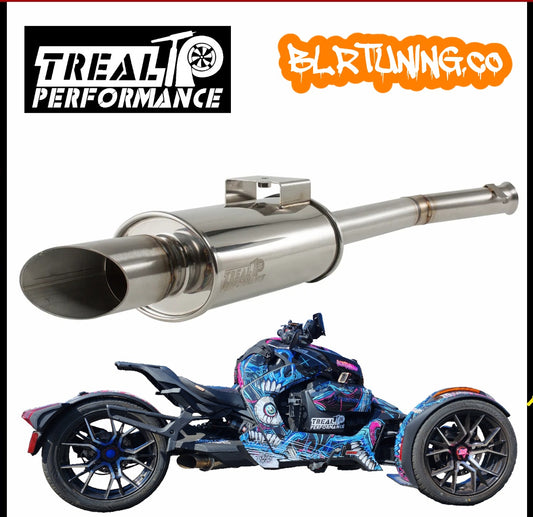 TREAL PERFORMANCE RACE EXHAUST CAN-AM RYKER 2019 - 2024