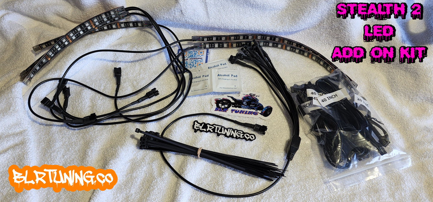 KIT LED ADICIONAL STEALTH 2 PARA CAN-AM RYKER