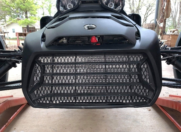 RYKER BLACK RADIATOR GRILL AND FUEL OVERFLOW EXTENSION HOSE