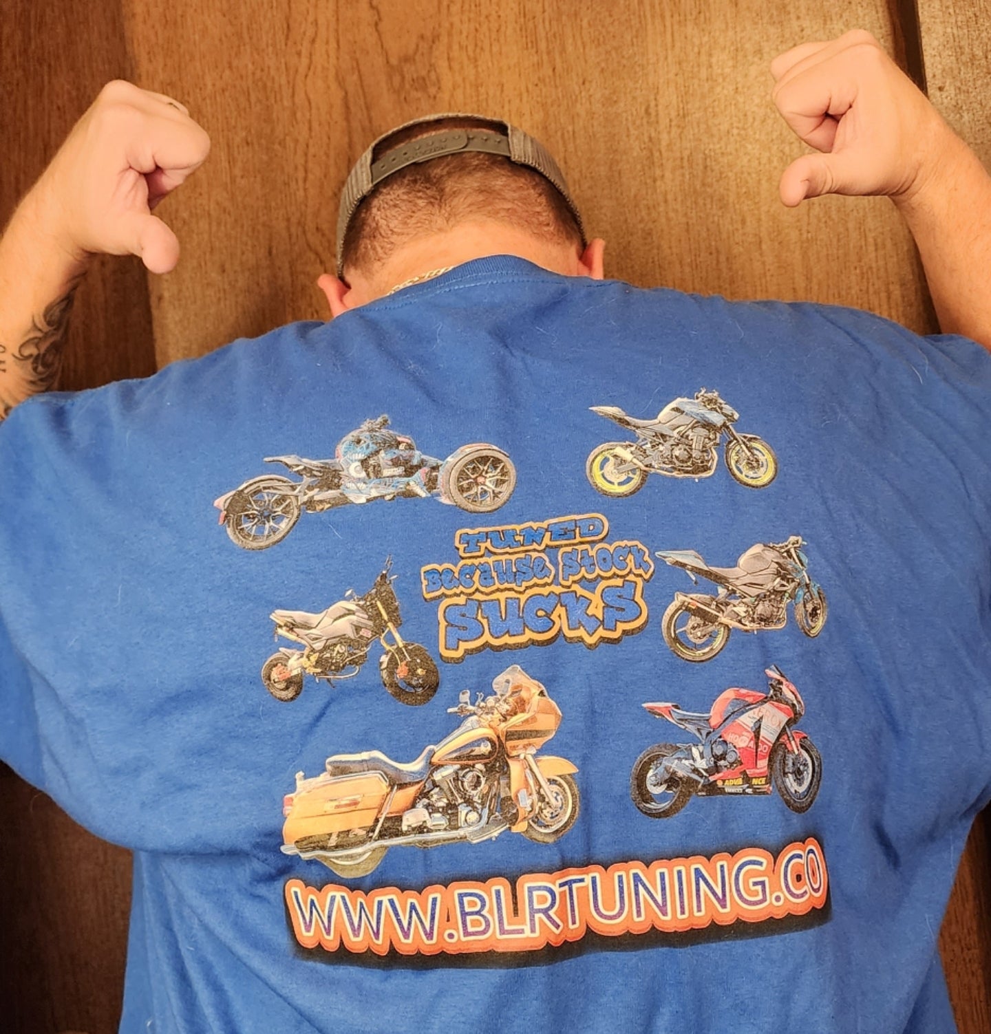 CREW NECK T-SHIRT BY BLR TUNING