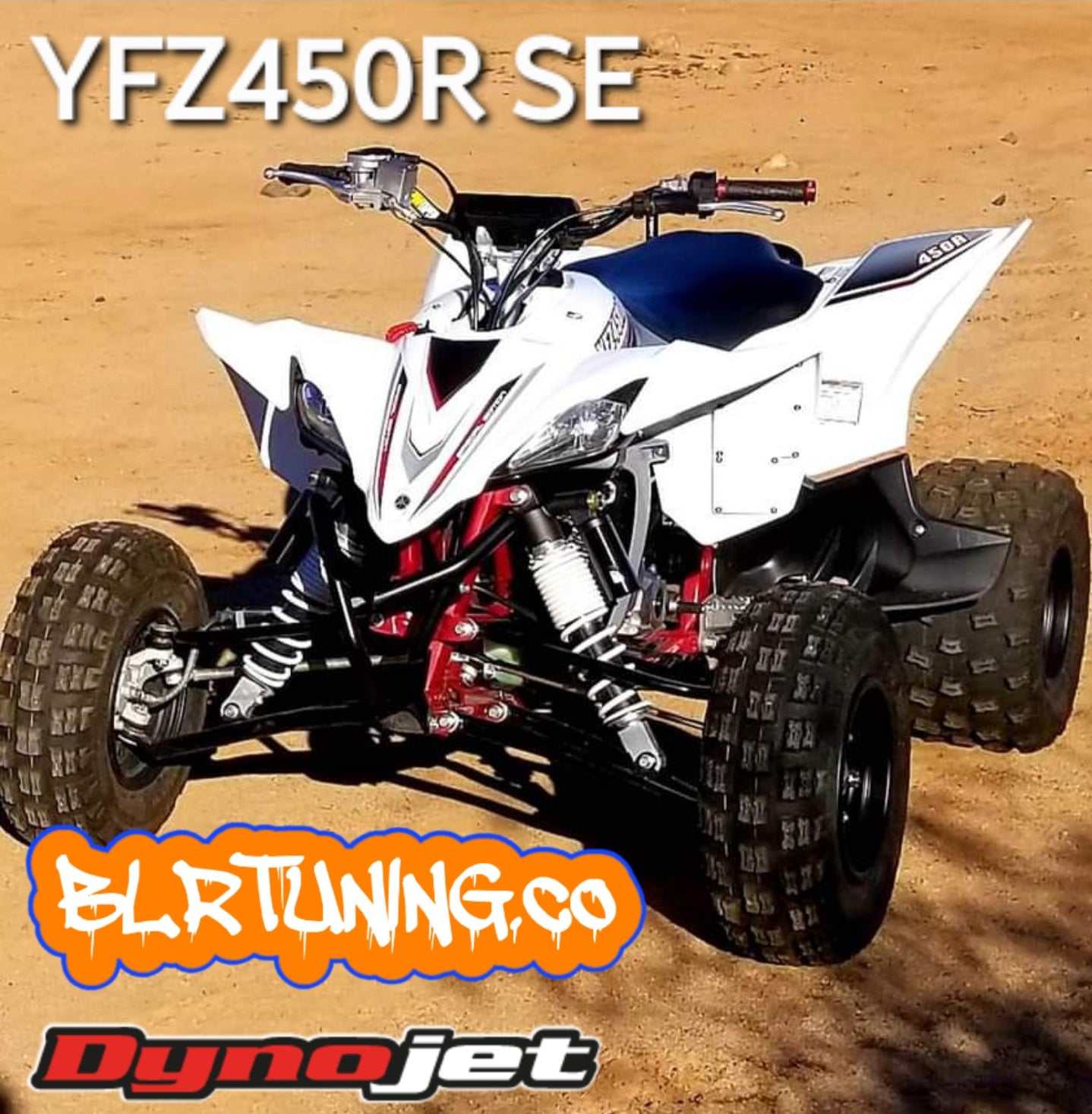DYNOJET POWER COMMANDER FUEL CONTROLLER PCFC FOR 2009 - 2025 YAMAHA YFZ450R WITH OPTIONAL CUSTOM TUNING BY BLR TUNING