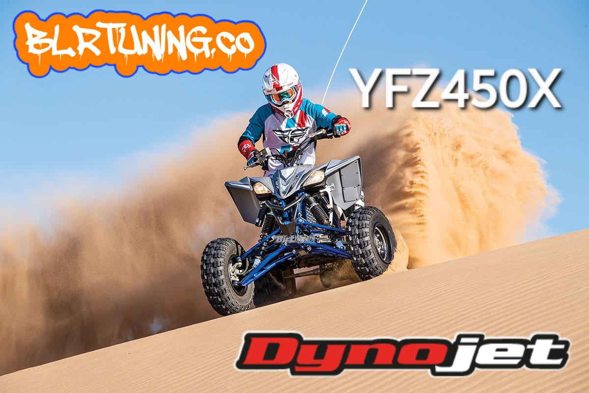 DYNOJET POWER COMMANDER FUEL CONTROLLER PCFC FOR 2009 - 2024 YAMAHA YFZ450R WITH OPTIONAL CUSTOM TUNING BY BLR TUNING