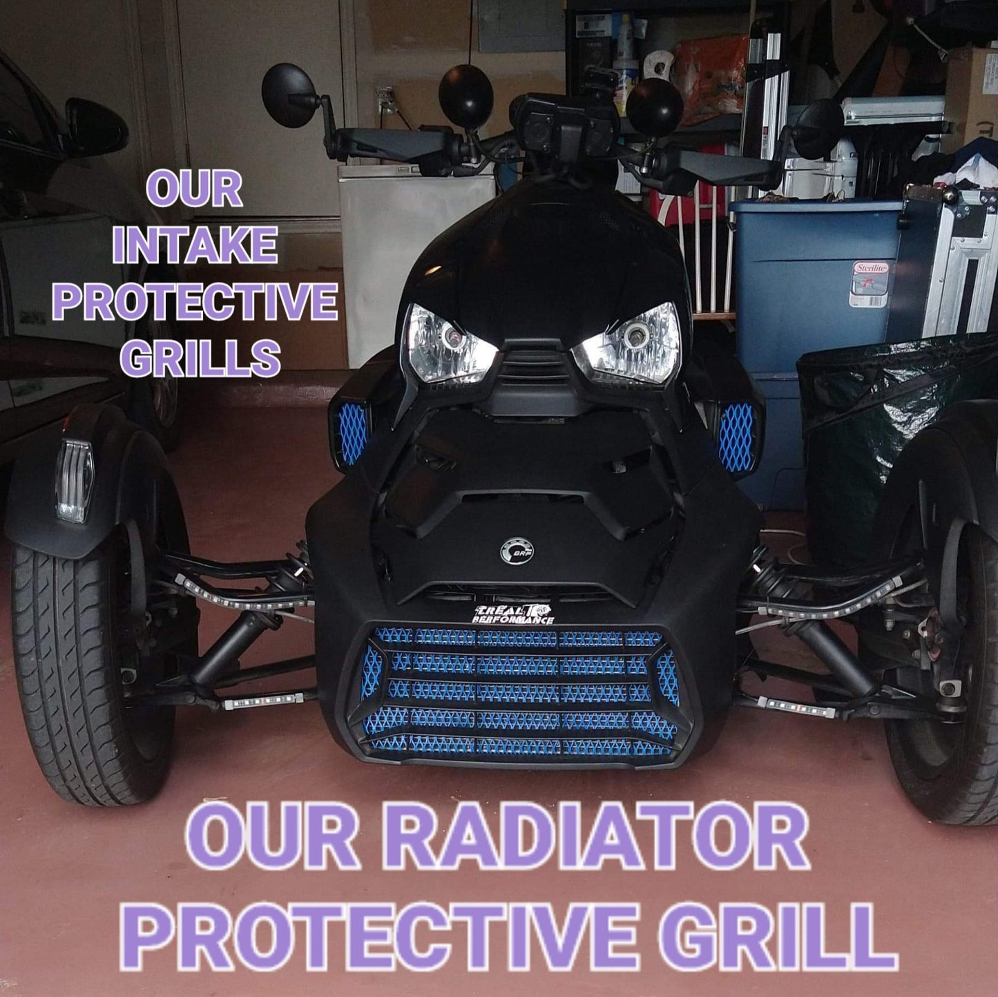 Can-Am Ryker Radiator Protective Grill