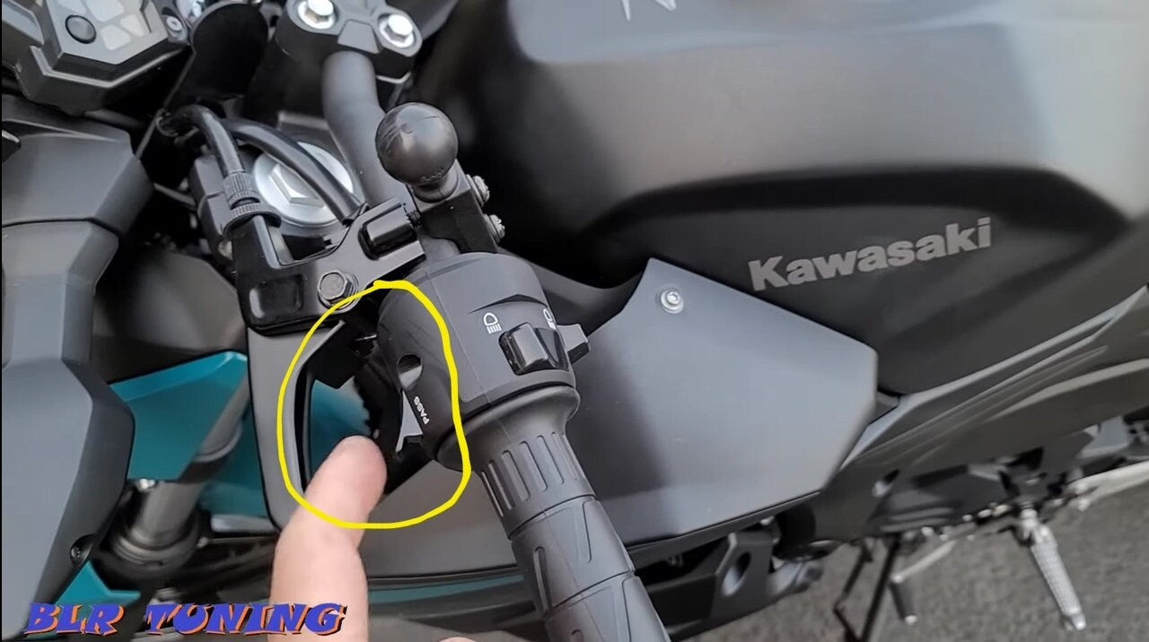 2-STEP LAUNCH CONTROL FOR PUSH TO FLASH OR PUSH TO PASS HIGH BEAM SWITCH FOR PCV OR PC6 FITS MOST MOTORCYCLES