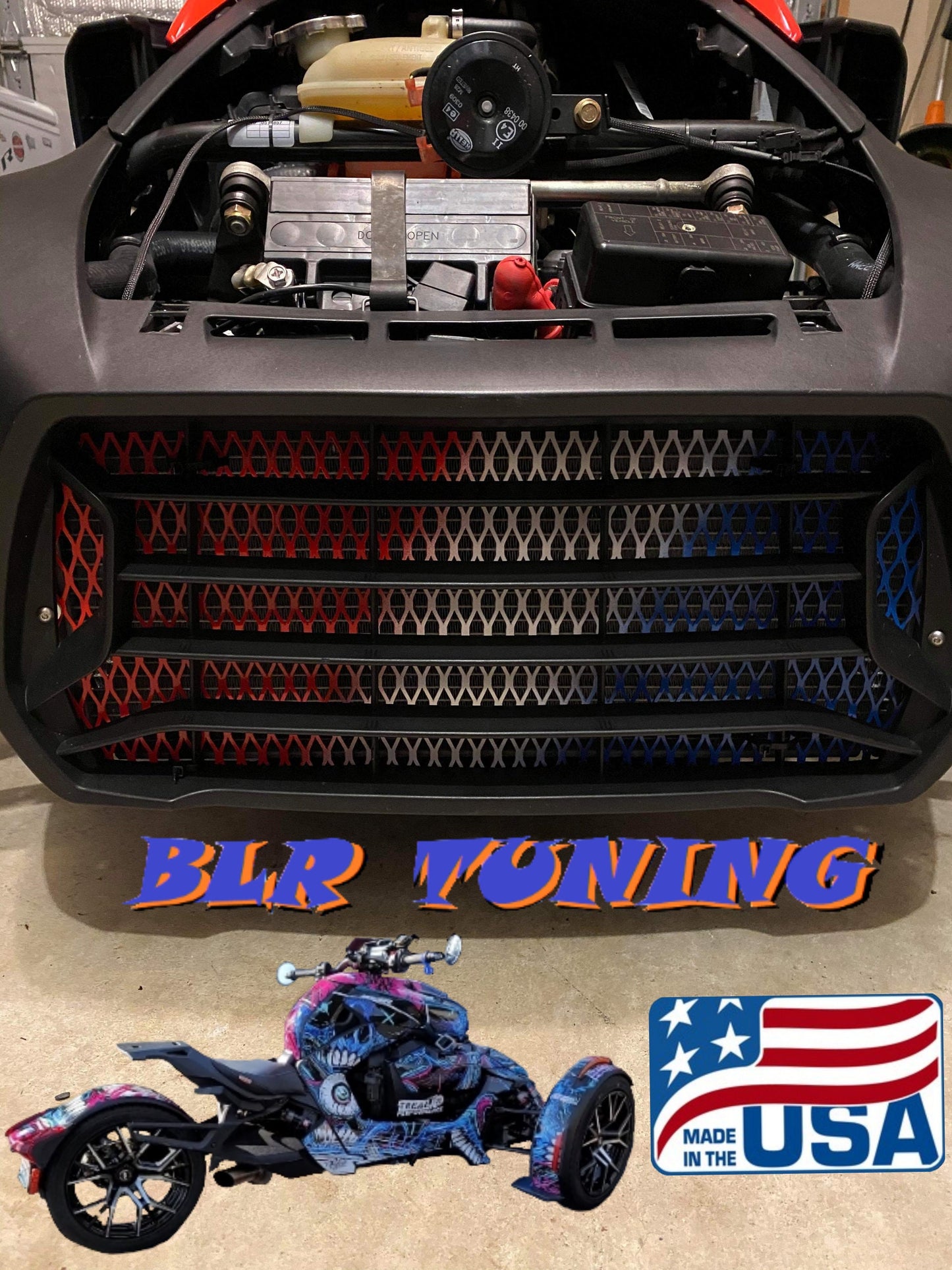 Can-Am RYKER RADIATOR Protective Grill FREEDOM Edition