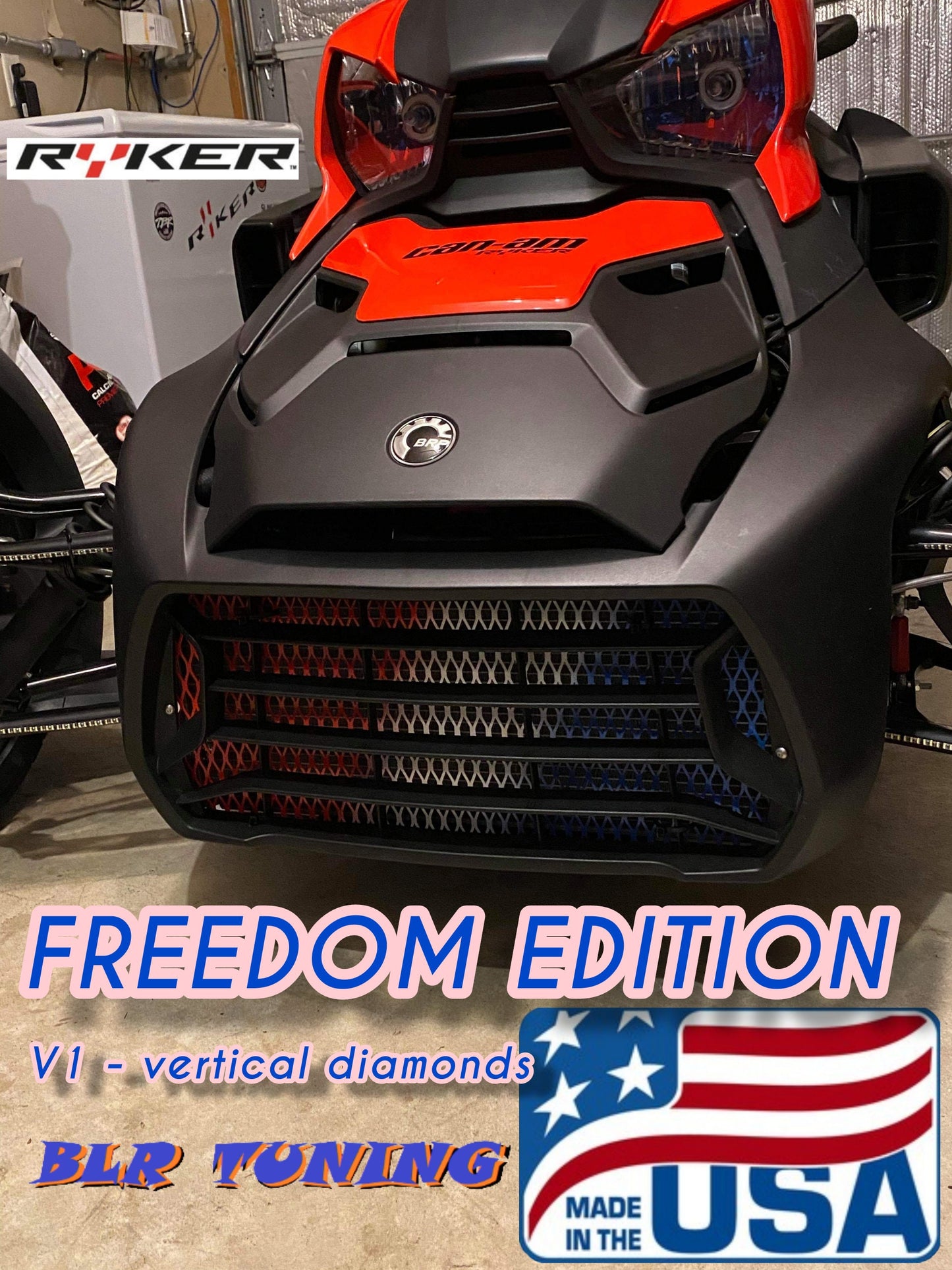 Can-Am RYKER RADIATOR Protective Grill FREEDOM Edition