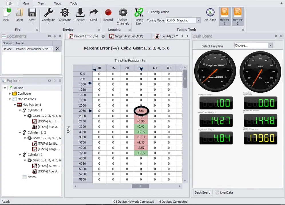 HONDA GROM SF AND GROM SP 21 - 25 PC6 POWER COMMANDER 6 BY DYNOJET WITH OPTIONAL CUSTOM TUNING