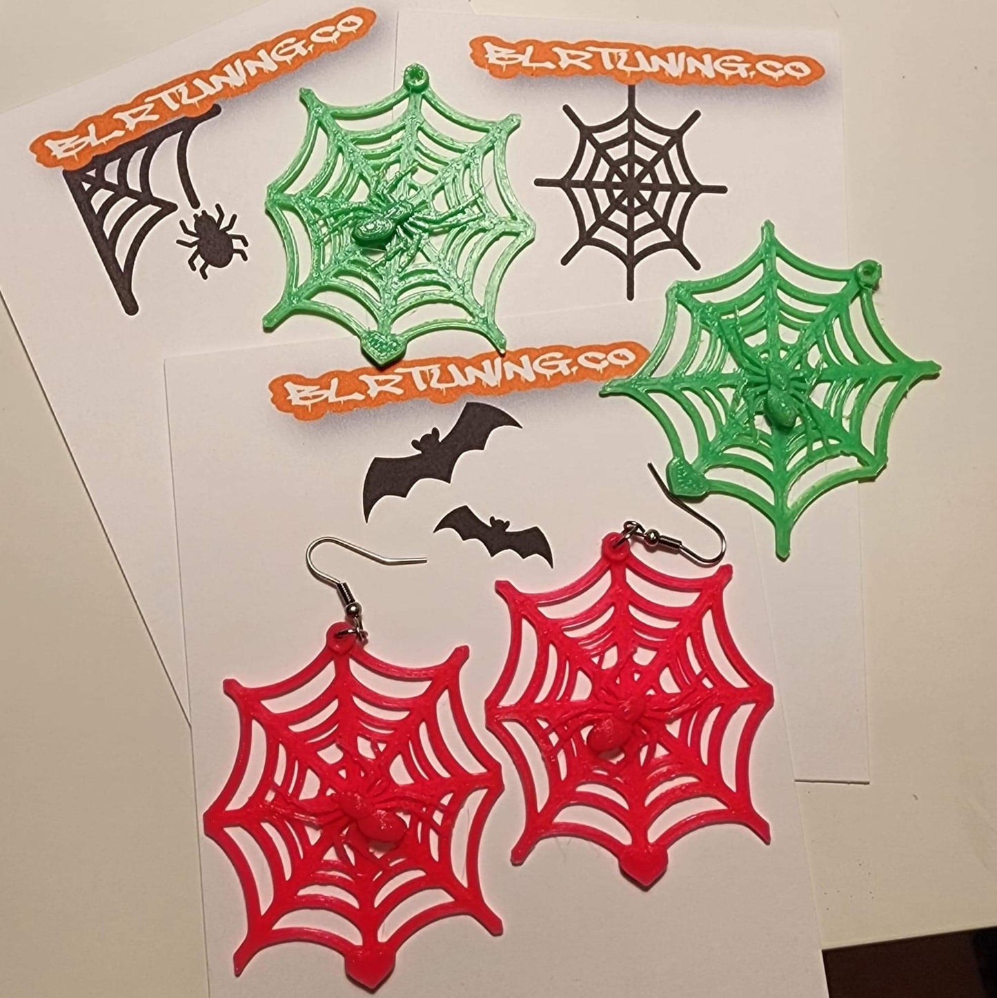 PENDIENTES ARAÑA EN WEB