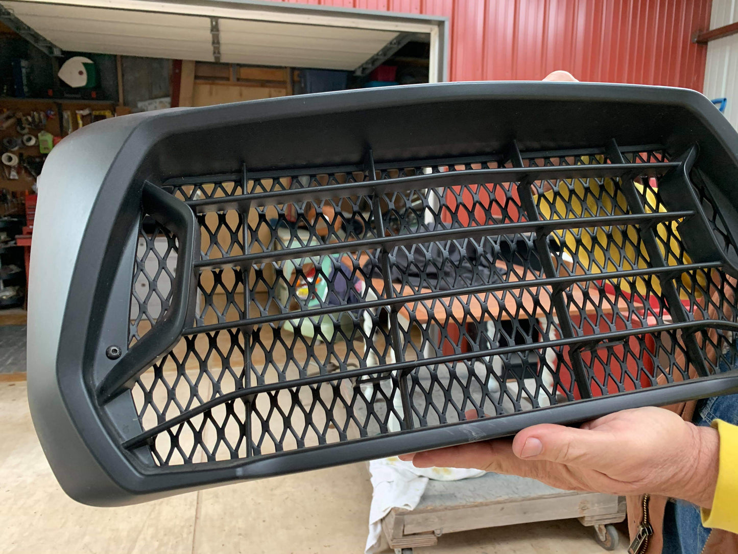 RYKER BLACK RADIATOR GRILL AND FUEL OVERFLOW EXTENSION HOSE