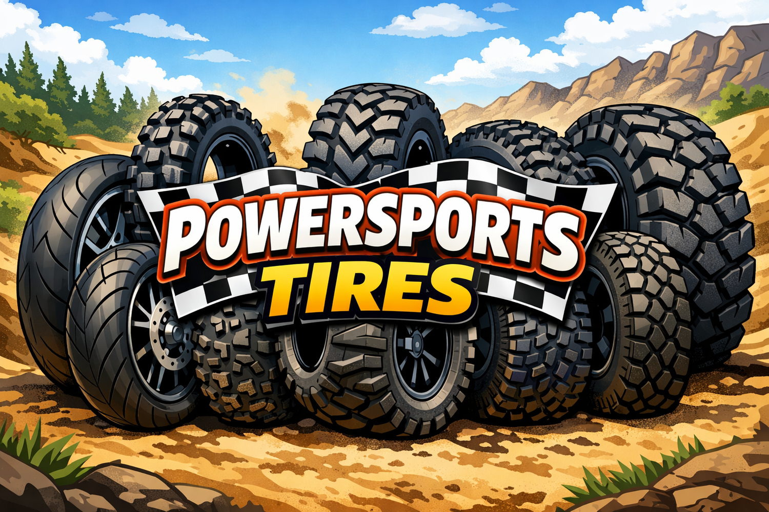 TIRES FOR POWERSPORTS VEHICLES